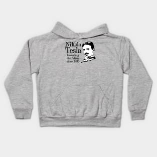 Nikola Tesla "Inventing The Future Since 1883!" Kids Hoodie